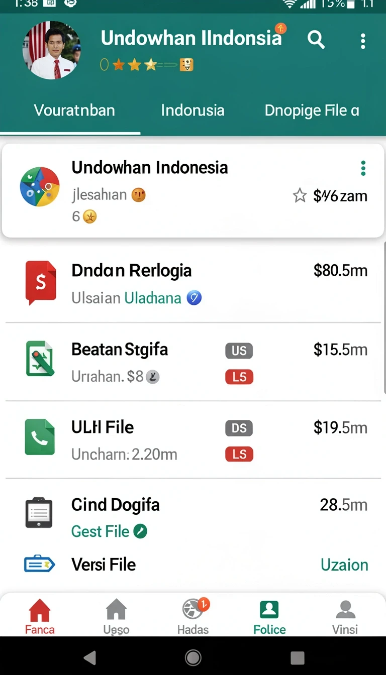 Tampilan utama aplikasi Review Aplikasi jpslot88 Versi Terbaru yang intuitif dan efisien.