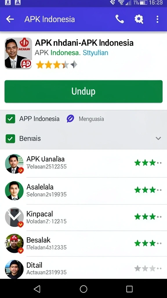 Tampilan utama aplikasi Review Aplikasi lumba77 yang intuitif dan efisien.