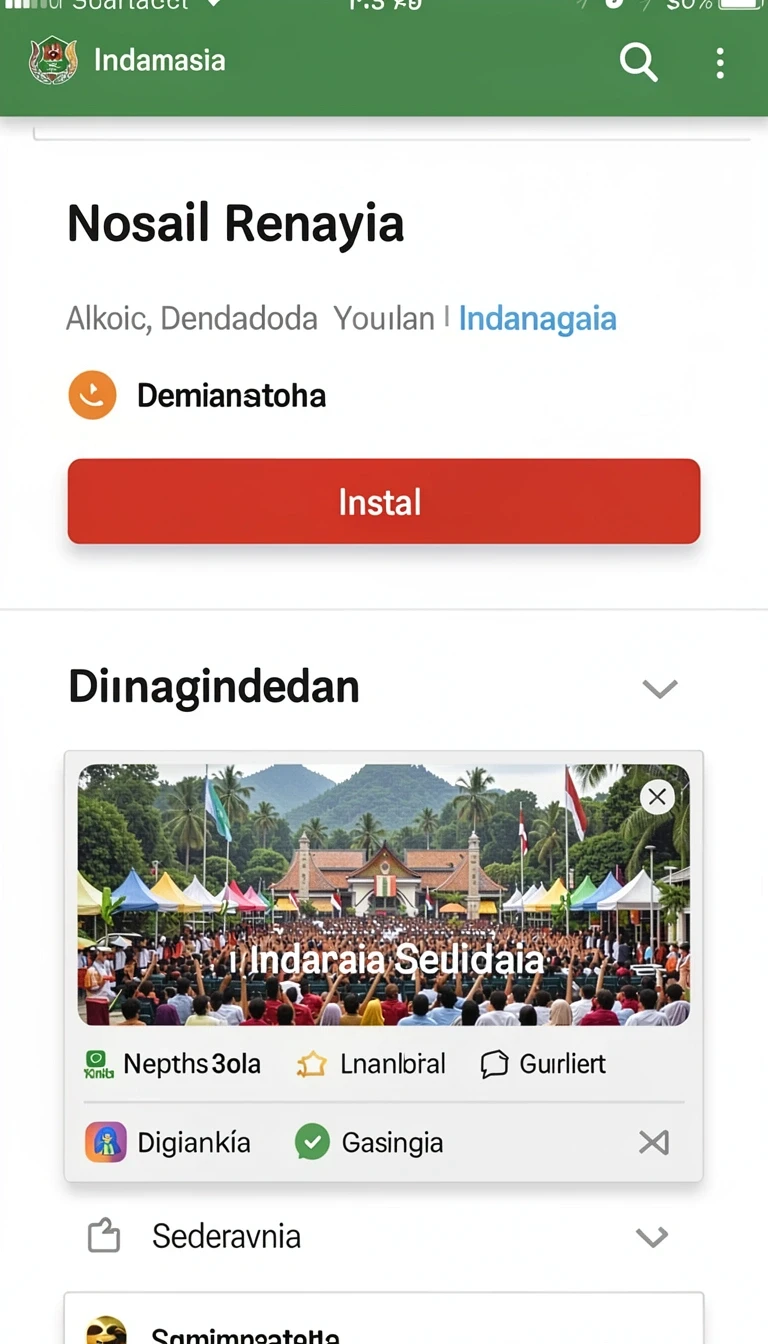 Tampilan utama aplikasi Review Aplikasi agen878 yang intuitif dan efisien.