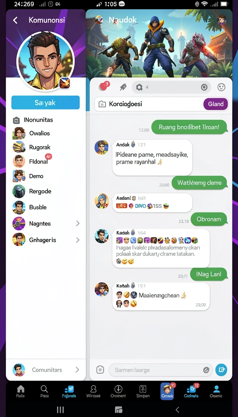 Tampilan utama aplikasi Review Aplikasi gt108 yang intuitif dan efisien.