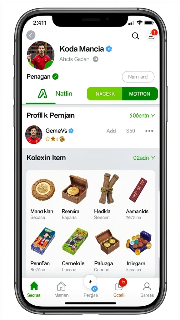 Tampilan utama aplikasi Review Aplikasi er777 yang intuitif dan efisien.